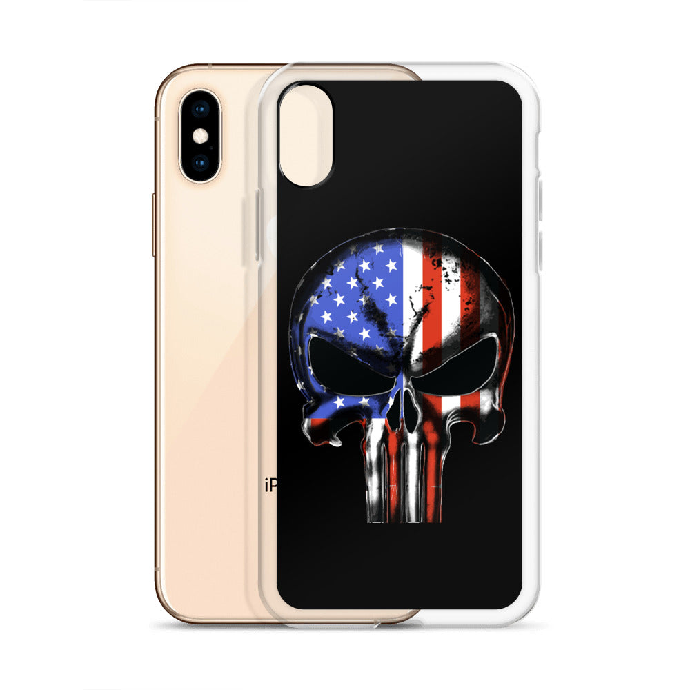 United States of America Flag Punisher iPhone Case - view 16