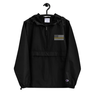 Thin Yellow Line Embroidered Jacket