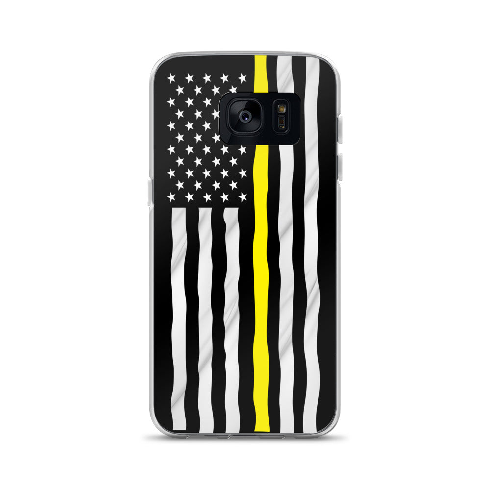 Thin Yellow Line Samsung Case - view 2