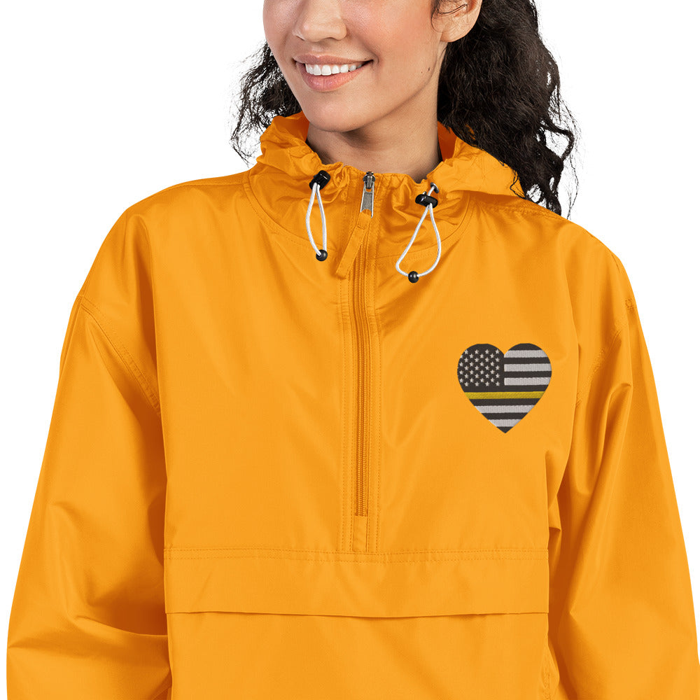 Thin Yellow Line Embroidered Jacket
