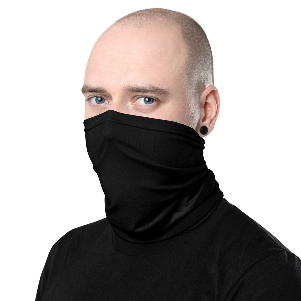 Basic Black Neck Gaiter - Premium Quality - view 3