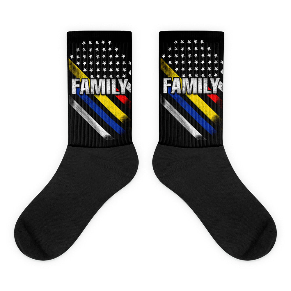 No One Fights Alone Socks