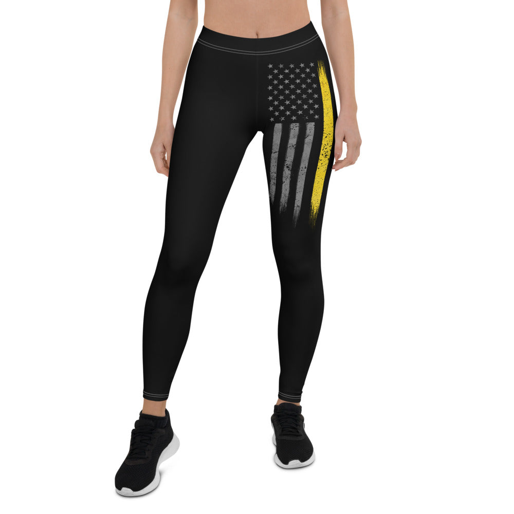 Thin Yellow Line Leggings