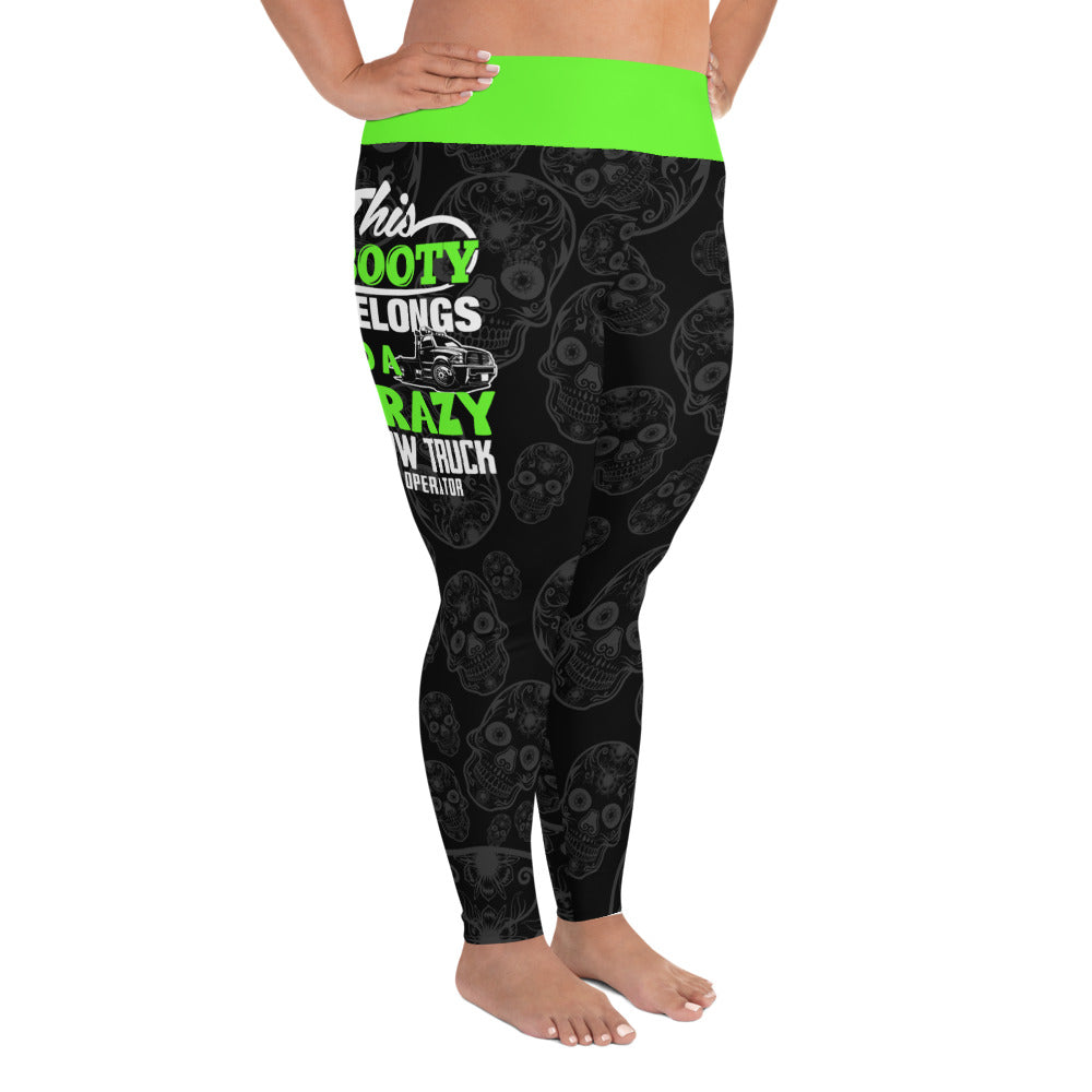 This Belongs TowTruck (Operator) Plus Size Leggings - view 3