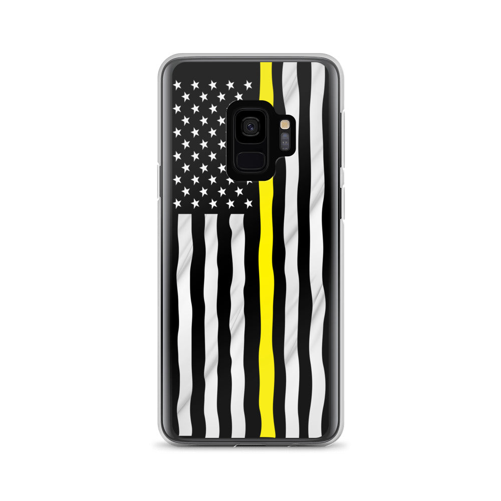 Thin Yellow Line Samsung Case - view 5