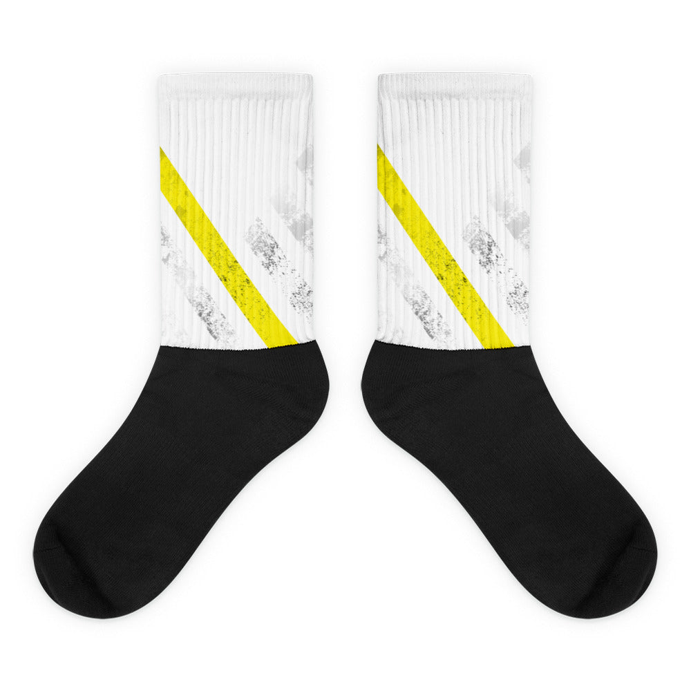 Thin Yellow Line Socks