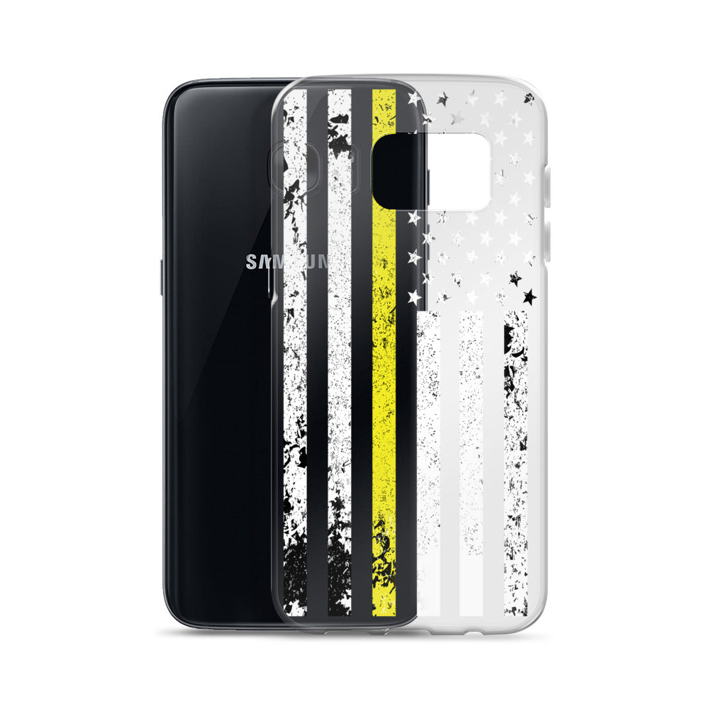 Thin Yellow Line Samsung Case - view 2