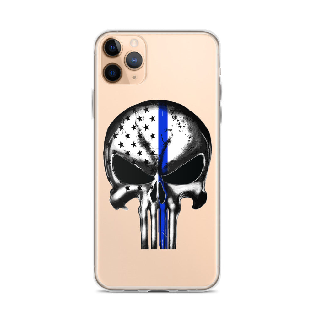 Thin Blue Line iPhone Case