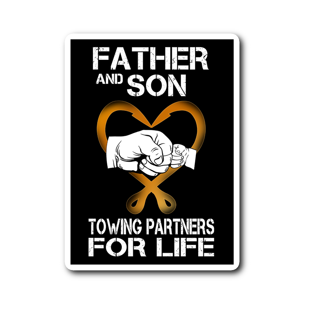 Father And Son Sticker