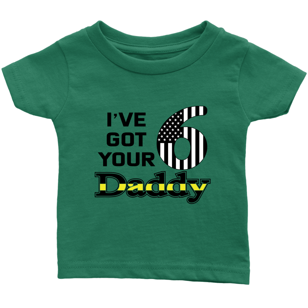 I've Got Your 6 Daddy Baby Onesie - view 7