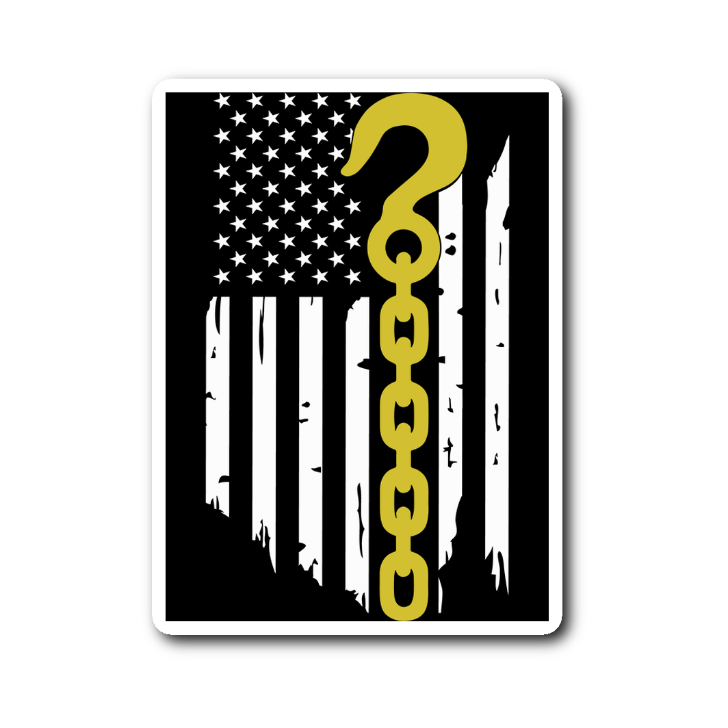 Towlivesmatter Chain Sticker