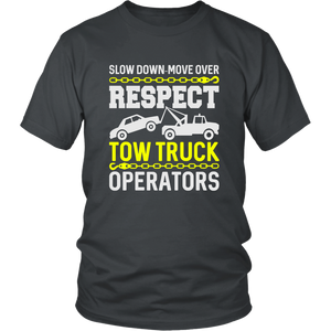 Slow Down Move Over For Tow Truck Operators