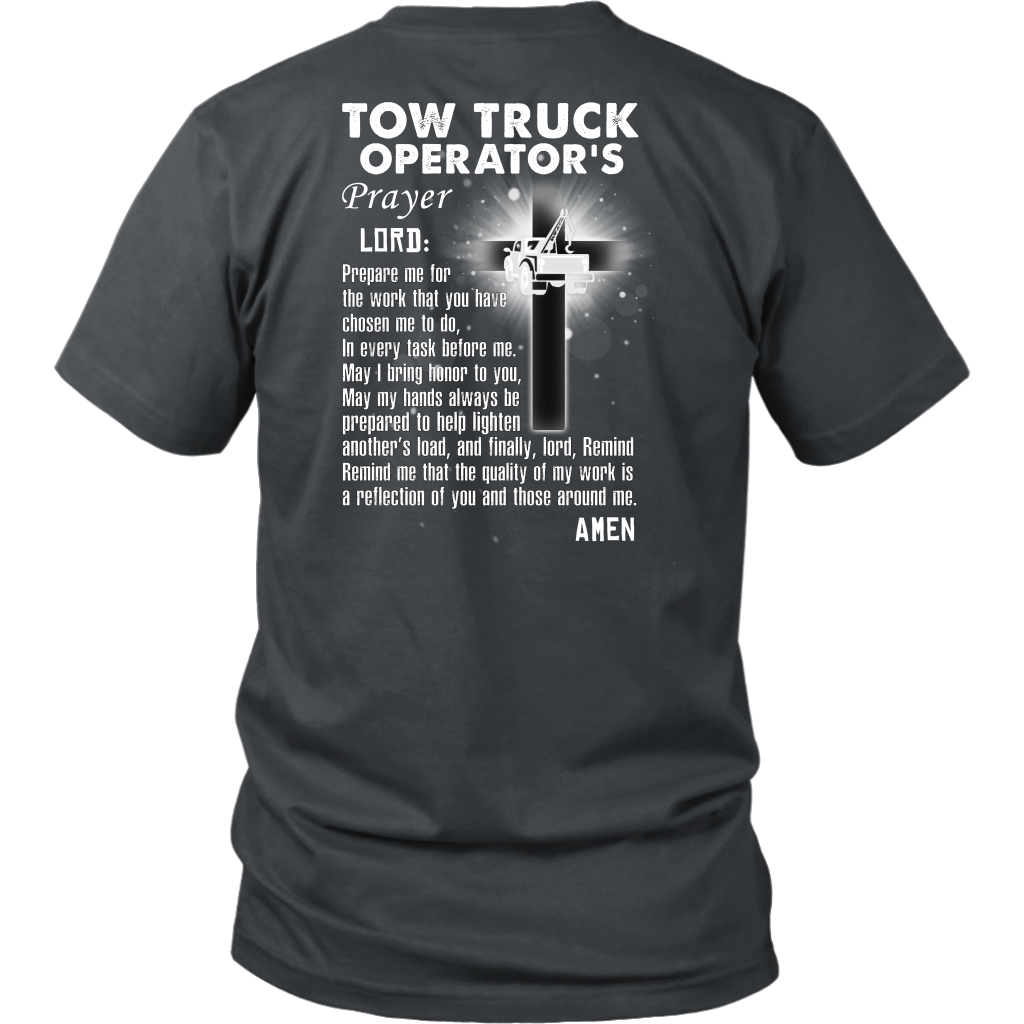 Tow Truck Operator's Prayer Shirt - view 4