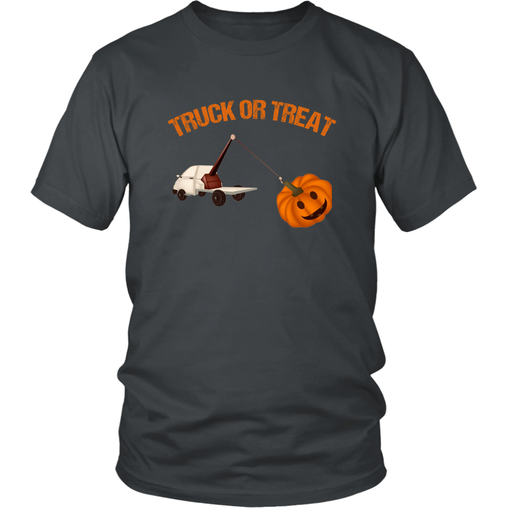 Truck Or Treat Halloween Shirt - view 4