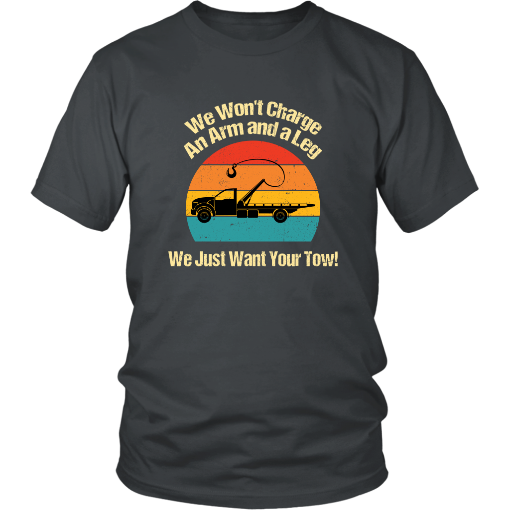We Won't Charge an Arm and a Leg, We Just Want Your Tow Hoodie - view 5