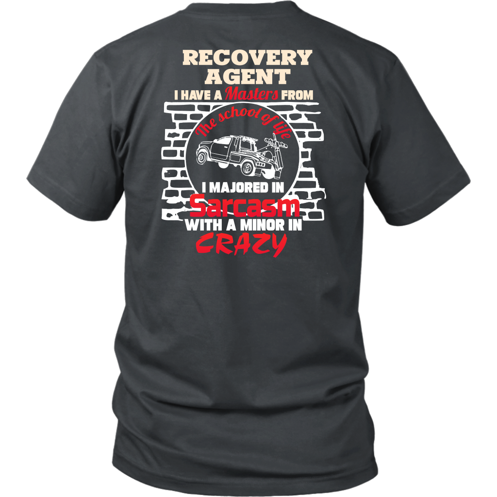 Recovery Agent Shirt - Towlivesmatter