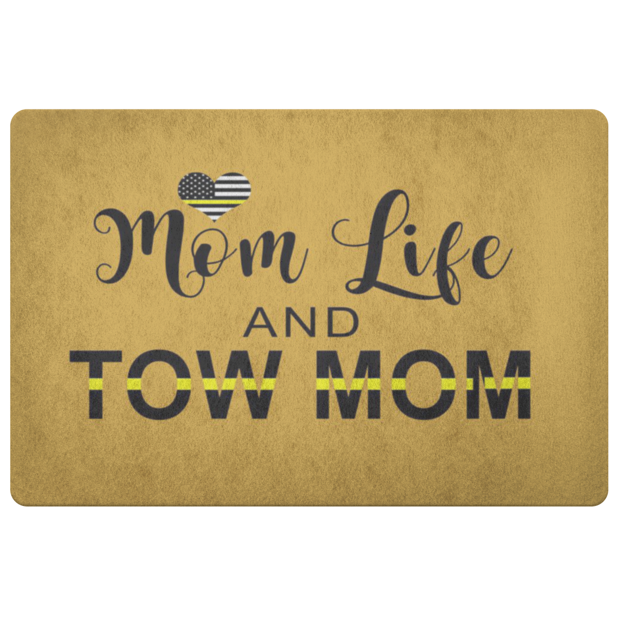 Mom Life Tow Wife Doormat