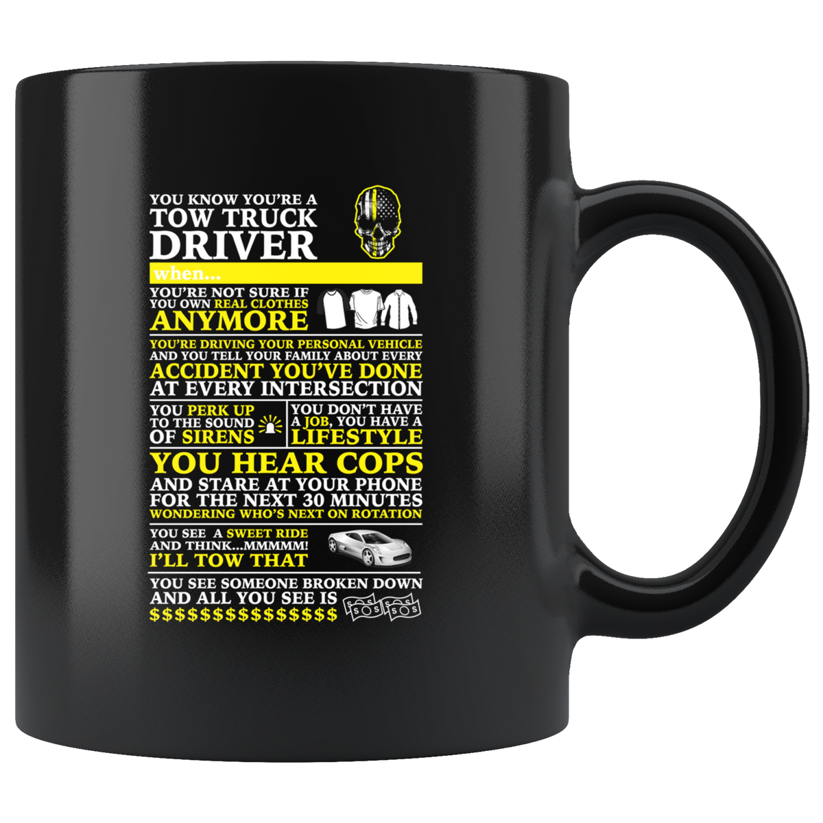 Proud Tow Truck Operator Mug