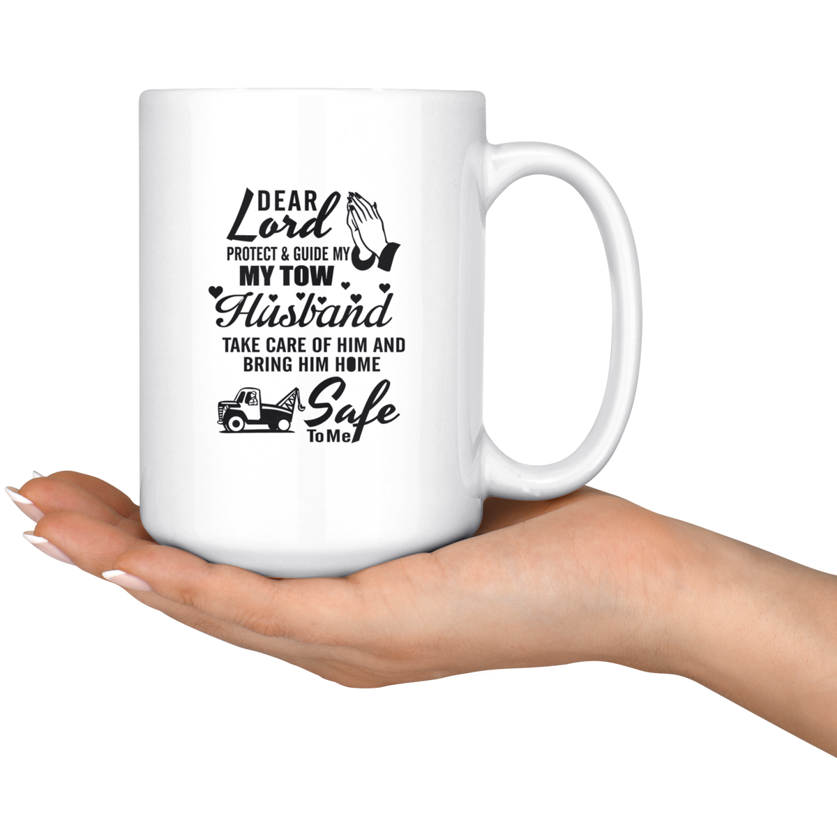 Tow Wife Prayer Mug - view 6
