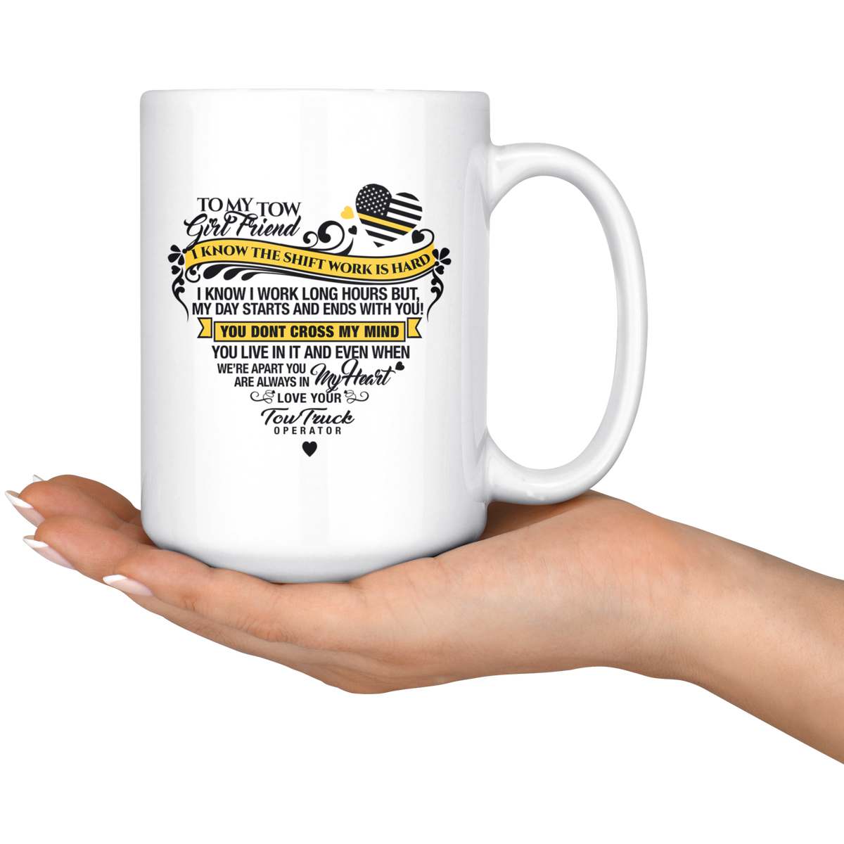 Proud Tow Girlfriend Mug - view 6