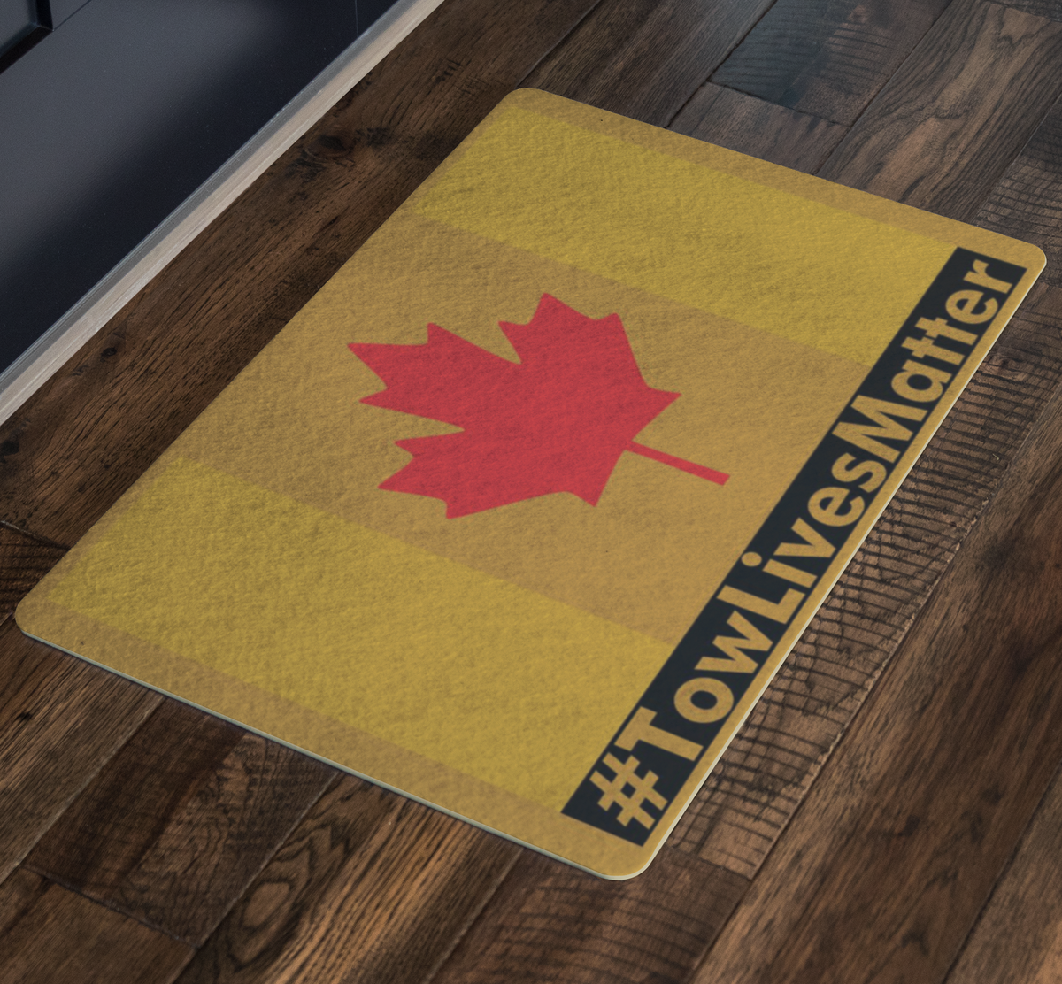 Towlivesmatter Canadian Doormat - view 2
