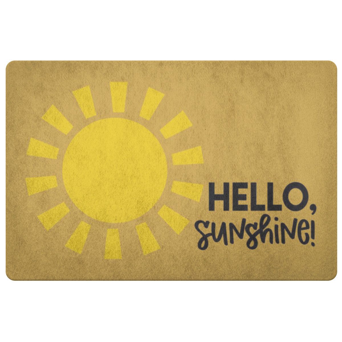 Hello Sunshine Doormat