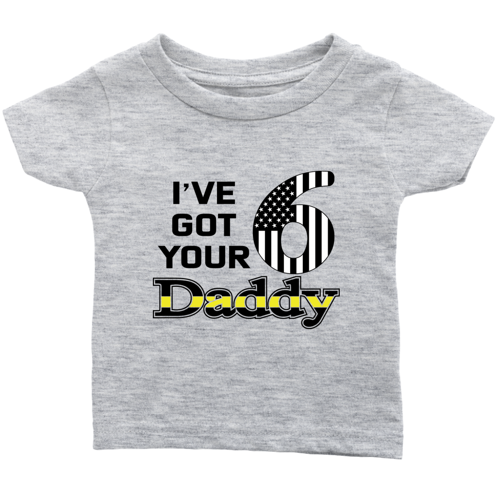 I've Got Your 6 Daddy Baby Onesie - view 8