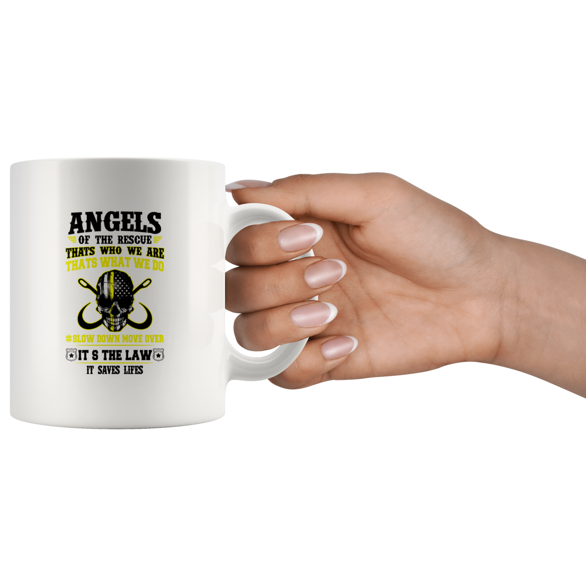 Angels Of The Rescue - Tow Truck Operator Mug - view 3
