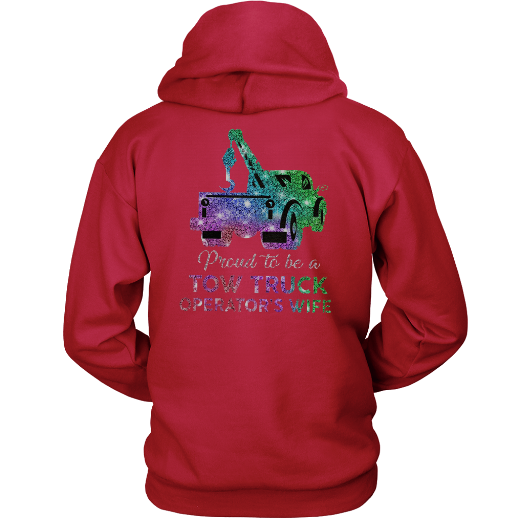 Proud To Be A Tow Truck Operator's Wife Shirt - view 13