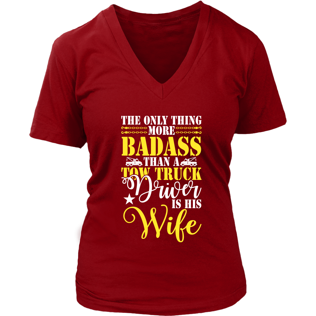 Tow Wife Life Badass Tow Truck Drivers Wife - view 11