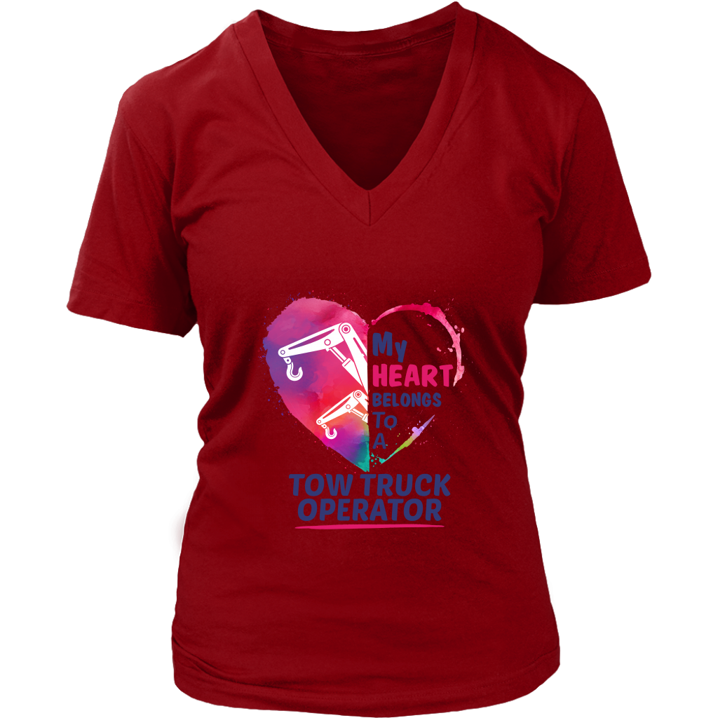 My Heart belongs to a Tow Truck Operator Hoodie - view 10