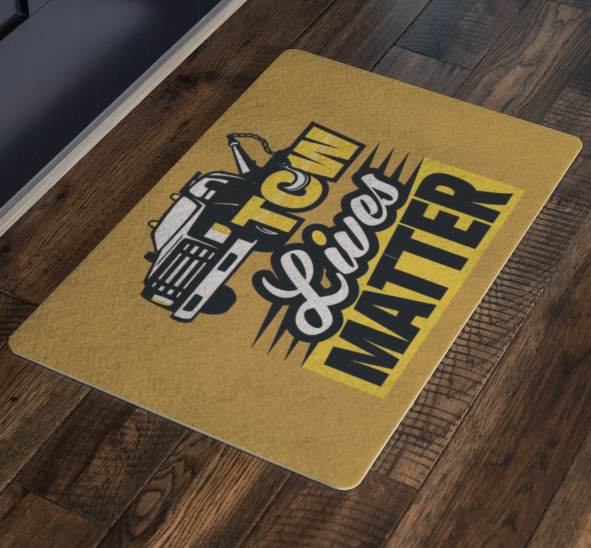 Towlivesmatter Doormat - view 2