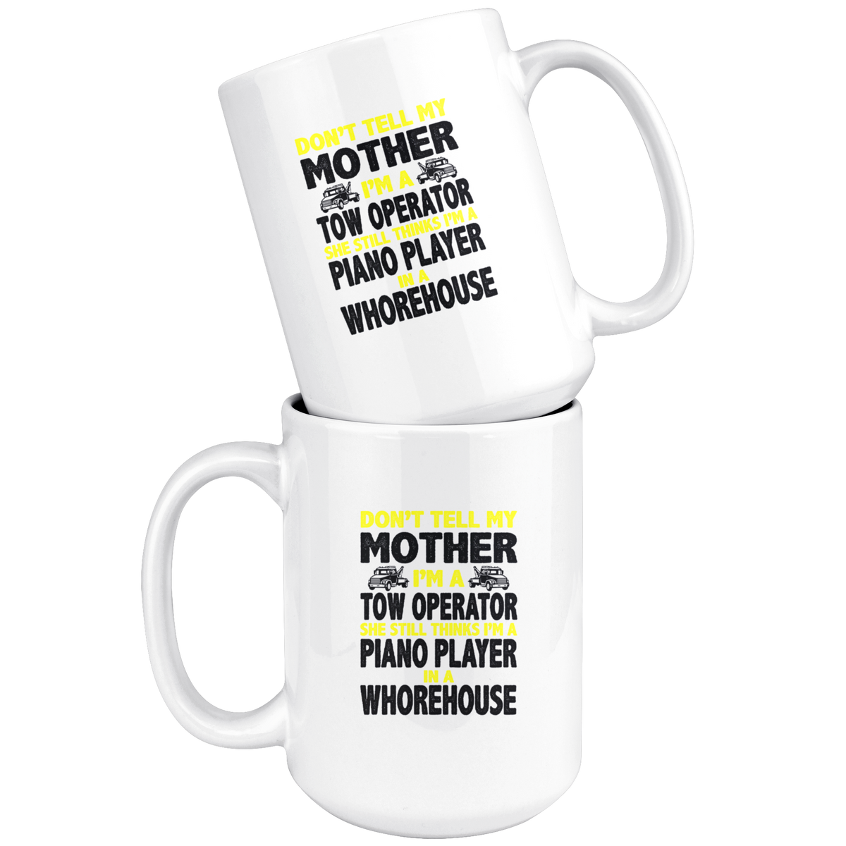 Tow Truck Operator Mug - view 8