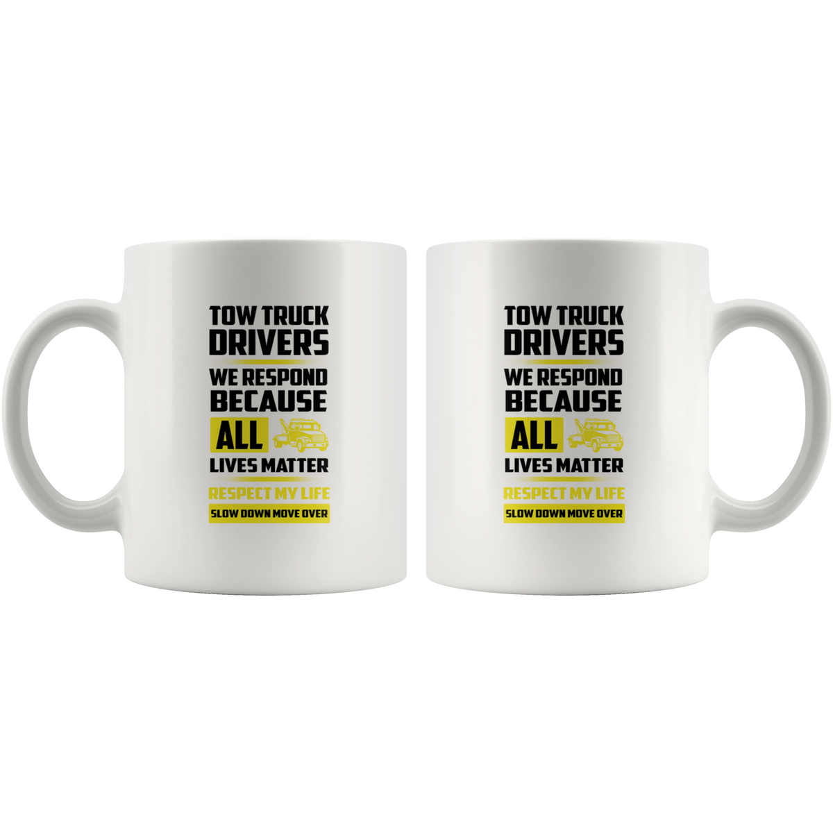 Tow Truck Operator Mug - view 4