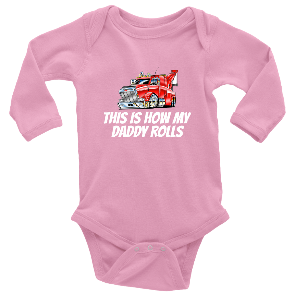 This Is How My Daddy Rolls Baby Shirt - view 17