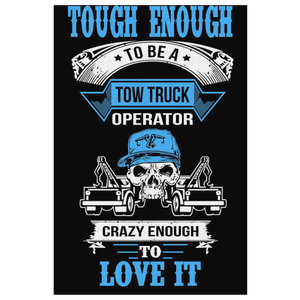 Tow Truck Operator Canvas