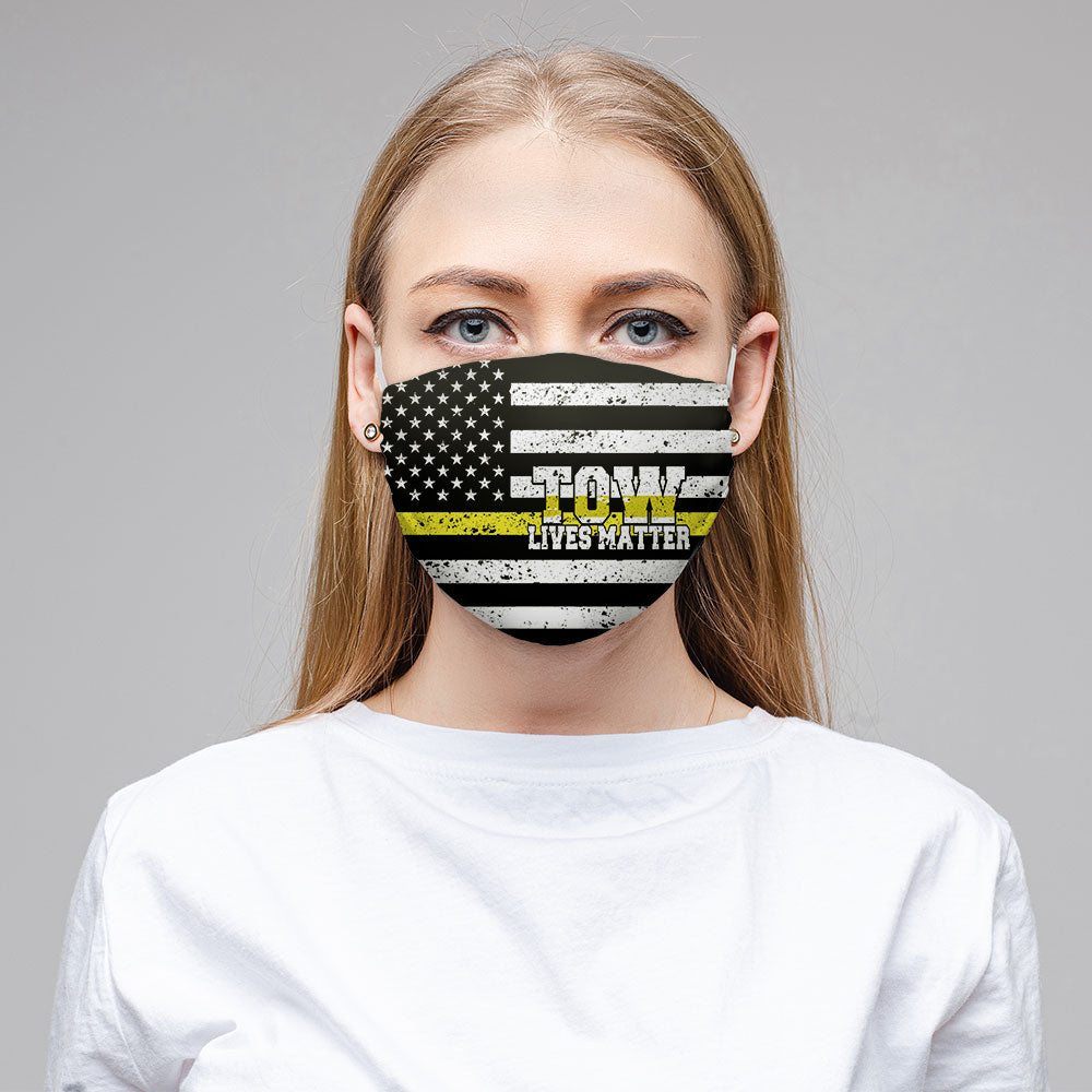 Towlivesmatter Face Mask (Unisex) - view 2