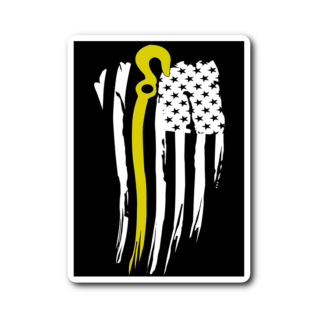 Thin Yellow Line Sticker