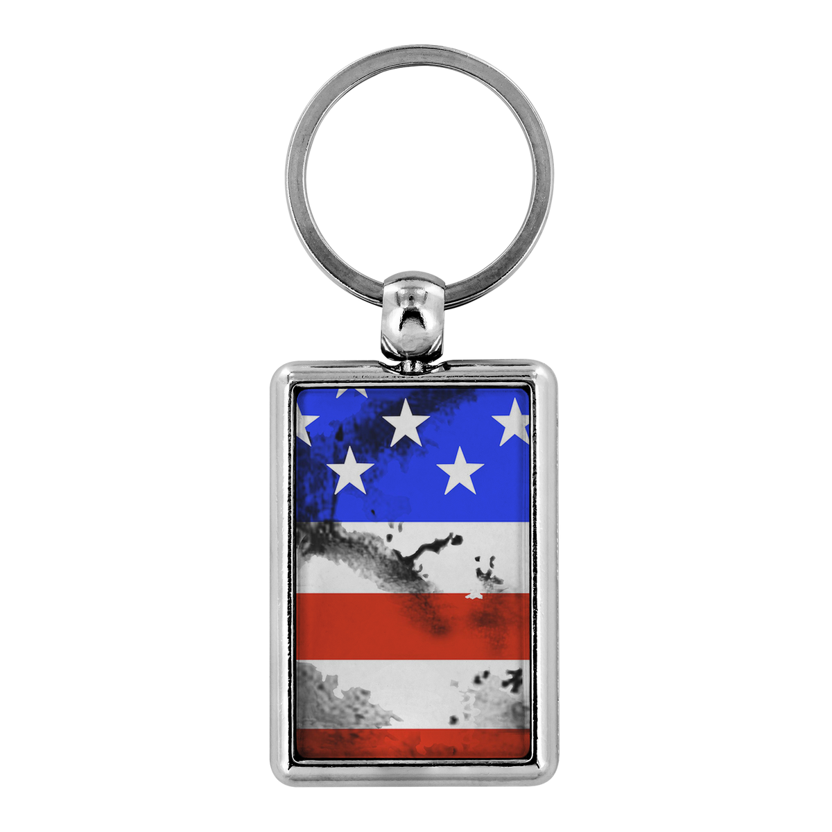 American Flag Keychain - view 2