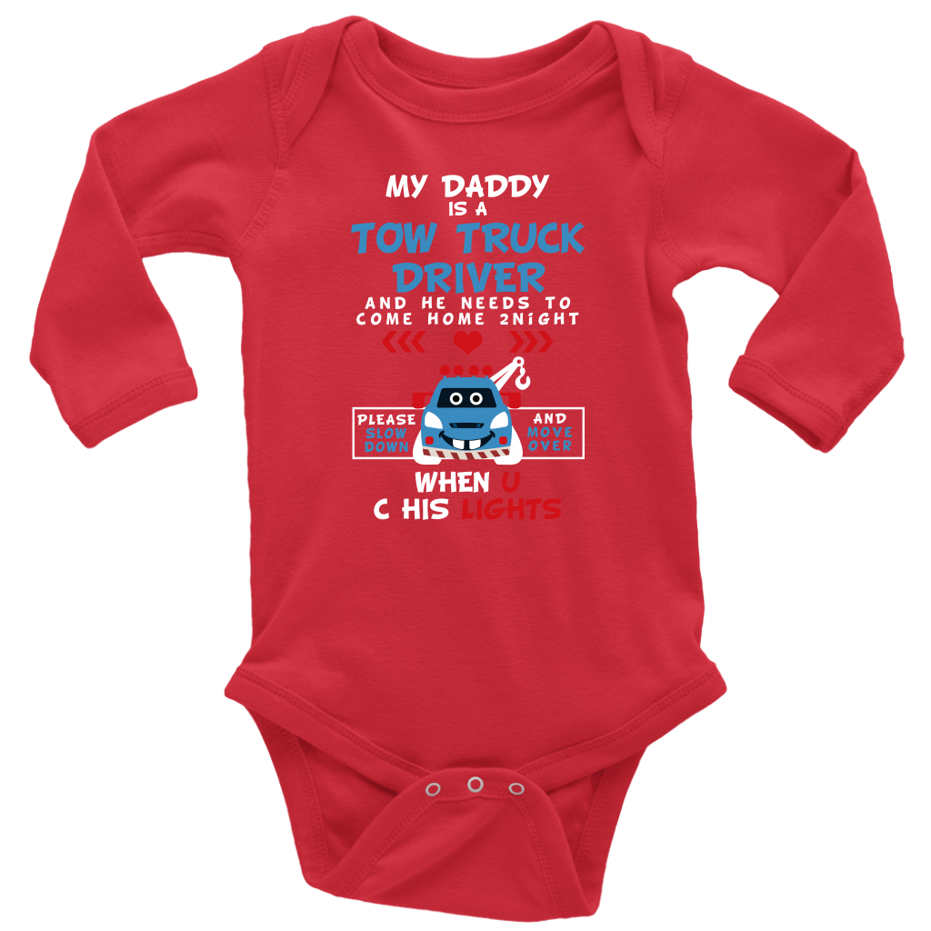 My Daddy Is A Tow Truck Driver Onesie - view 13