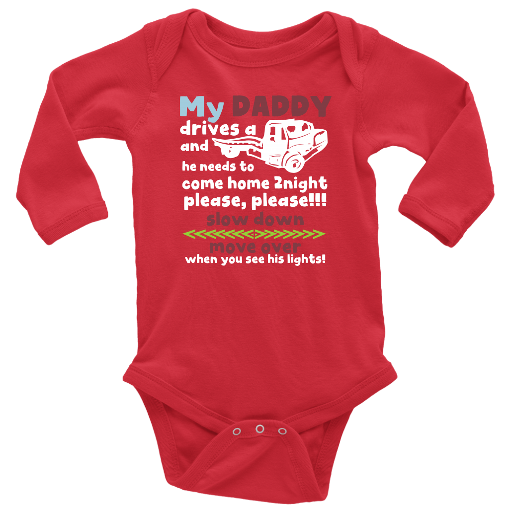 My Daddy Is A Tow Truck Driver Shirt - view 3
