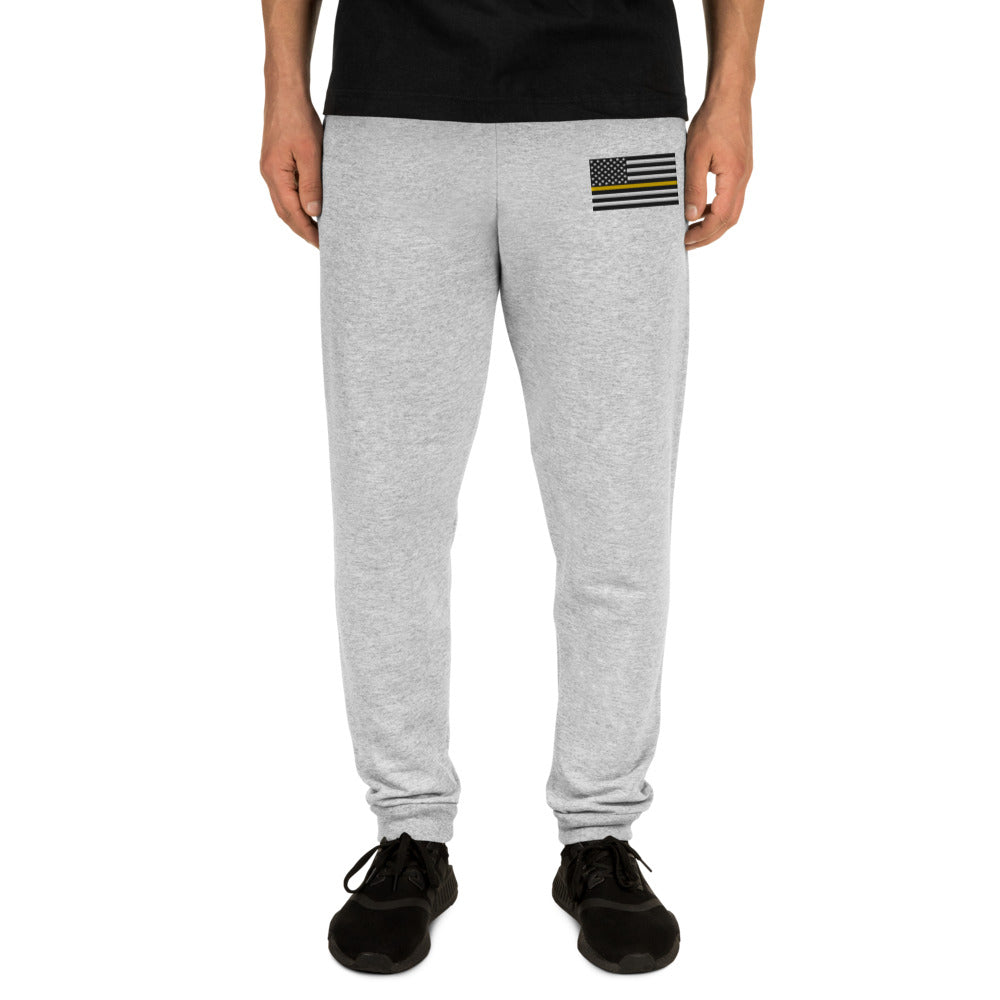 Thin Yellow Line USA Flag Unisex Joggers - view 2