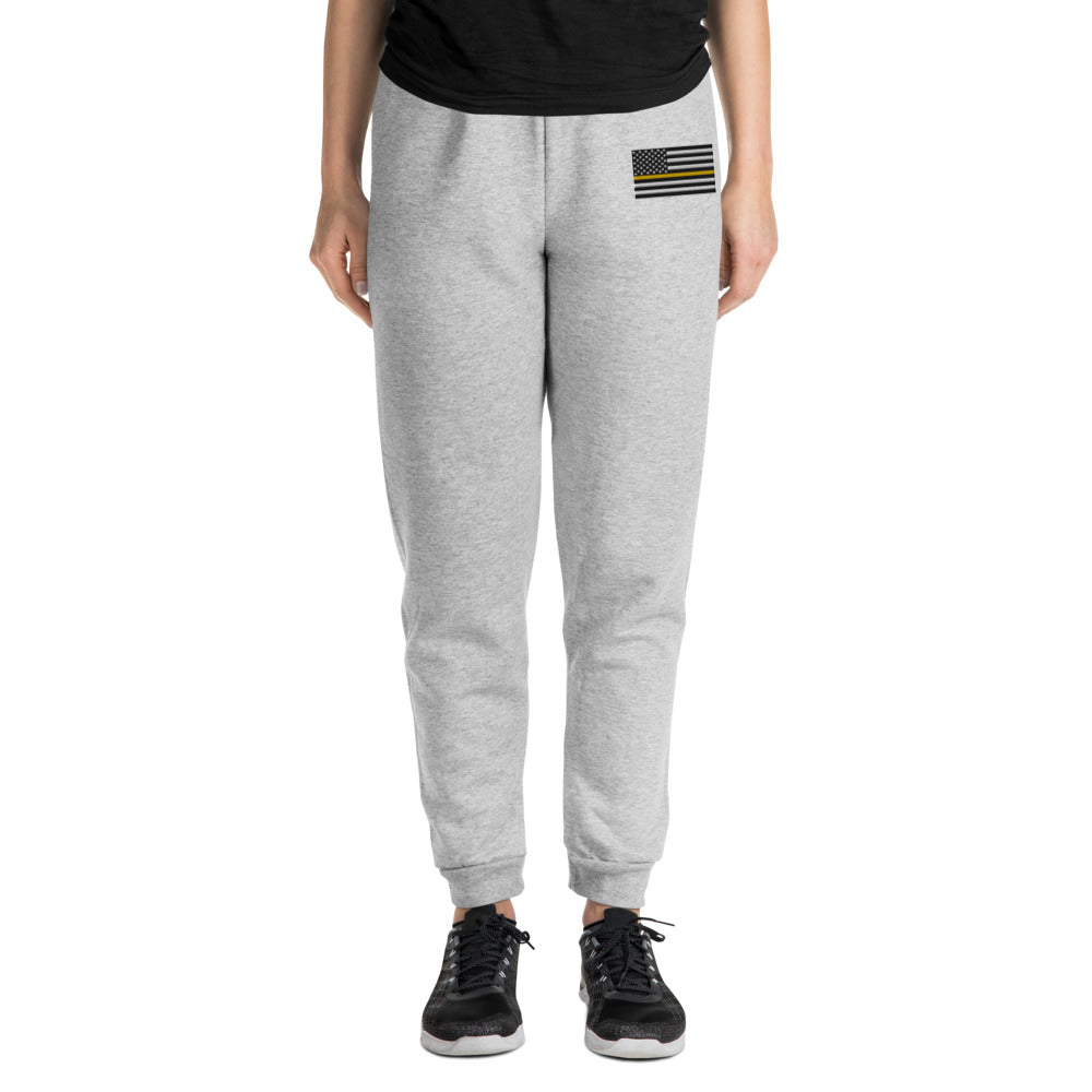 Thin Yellow Line USA Flag Unisex Joggers - view 3