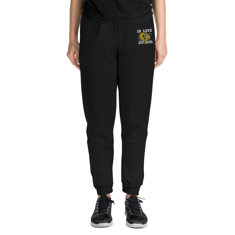 In Love With A Hooker Unisex Joggers - view 2