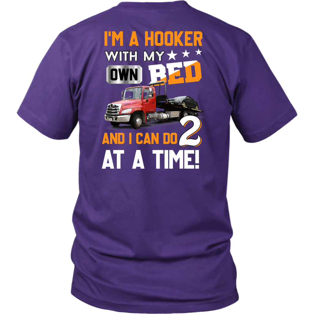 I'm A Hooker With My Own Bed T-Shirt - view 3