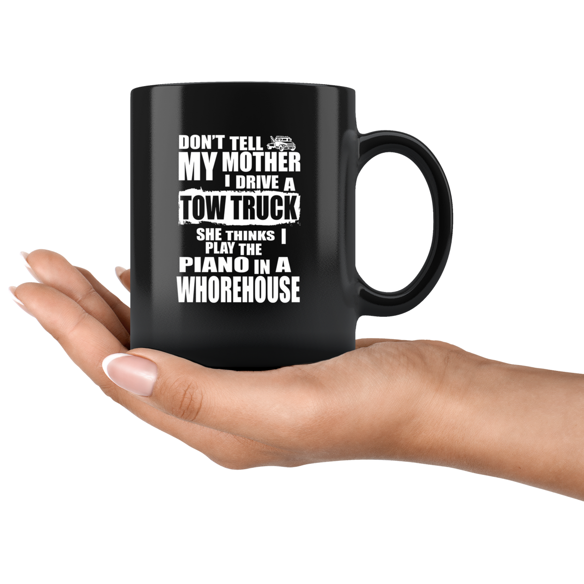 Tow Truck Operator Mug - view 4