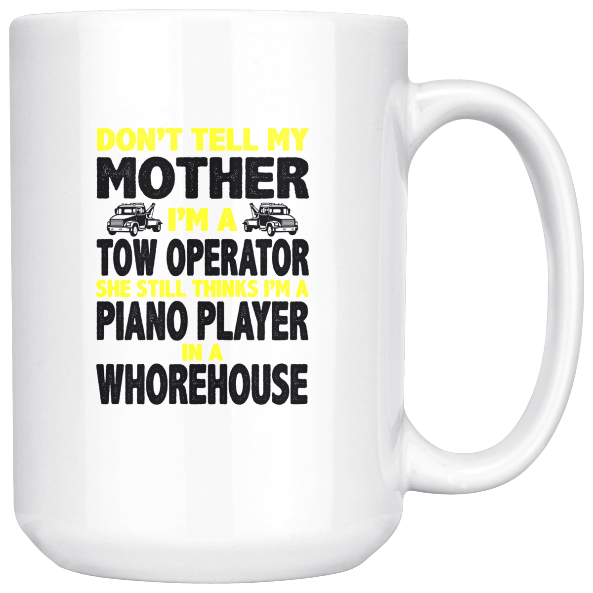 Tow Truck Operator Mug - view 5