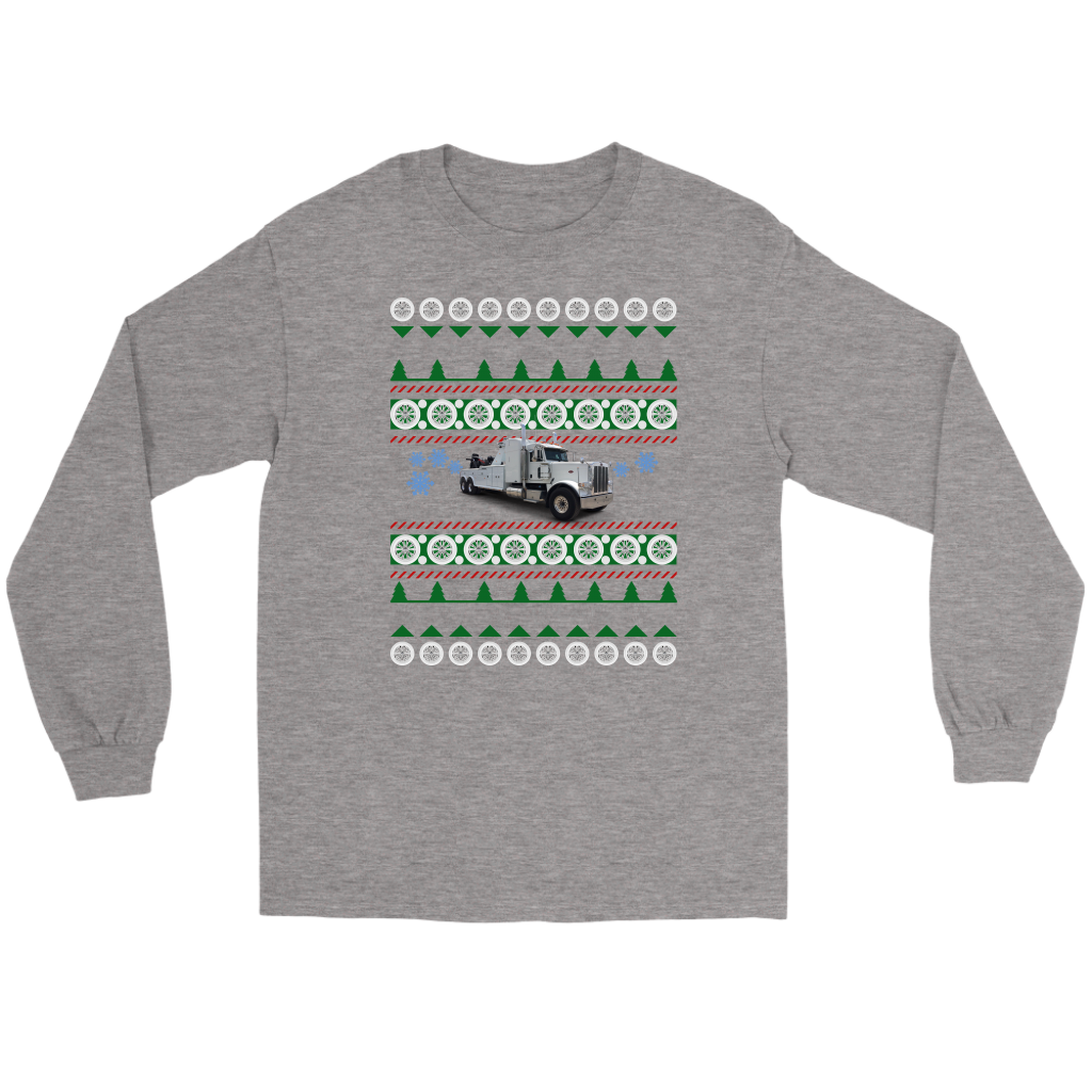 PROUD TOW TRUCK OPERATOR UGLY CHRISTMAS SWEATER - view 3