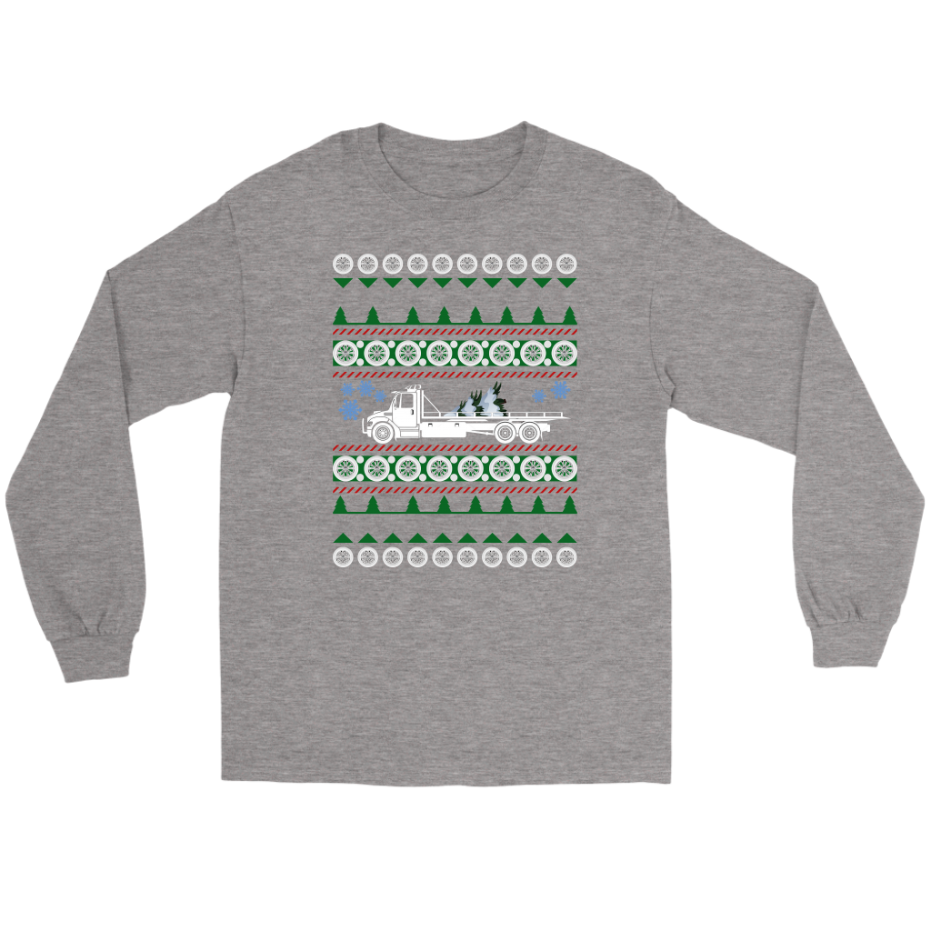 PROUD TOW TRUCK OPERATOR UGLY CHRISTMAS SWEATER - view 3