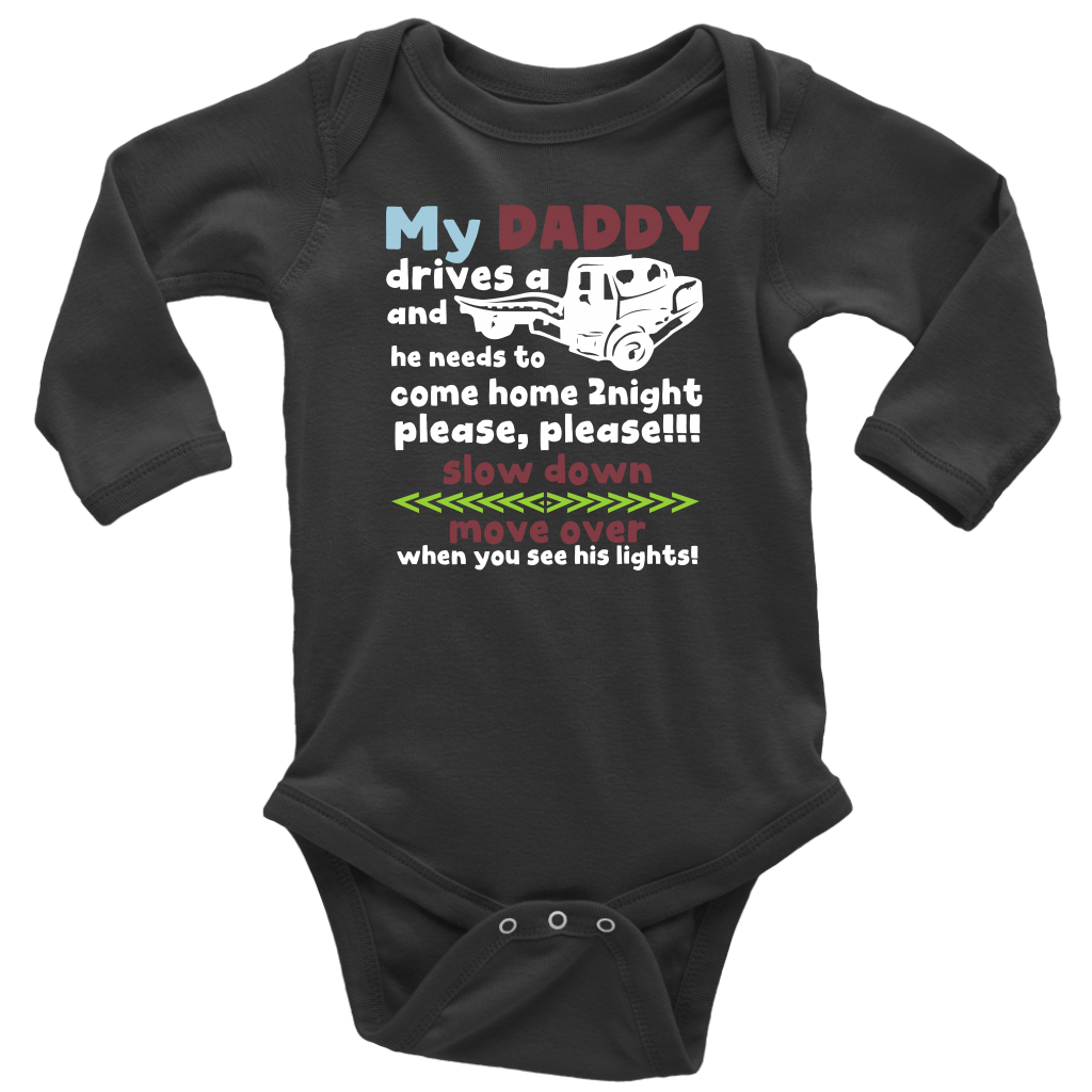My Daddy Is A Tow Truck Driver Shirt - Towlivesmatter